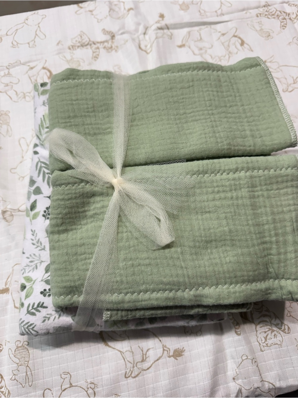Soft  Baby Set - Sage Green
